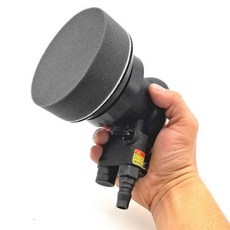 汽車氣動機4寸打蠟海綿, 黑色4寸打蠟綿2個, 1個