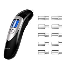 케토시스 호흡 측정기 Ketosis 호기 감지기 디지털 케톤 호흡 측정기 (Silver), 1개