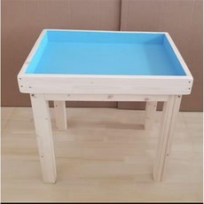 모래놀이 상자 휴대용 교구 이동식 심리치료 상담치료 모래세트, 테이블+브래킷72x57x68, 1개