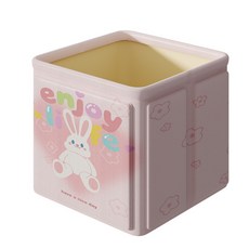 可折疊泡澡桶 成人免安裝 加厚支持 雙人洗澡桶 室內浴缸, 70*65cm摺疊方形浴桶花與兔樂園, 1個