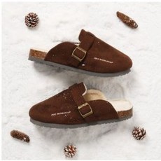 職業世界杯_PWX扣冷拖鞋棕色, 280, 棕色