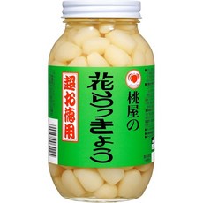 일본 모모야 꽃 락교 츠케모노 580g 501041, 580グラム (x 1), 1