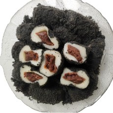 너 참 쫀득해 떡 팥앙금 흑임자 인절미 쫀득하고 맛있는 떡, 1박스, 1.2kg