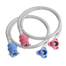 와이넷 원터치PVC세탁기호스1.3M(냉온수세트), 1개