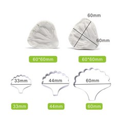 카네이션 인상용 플라워 몰드 실리콘 베니어 케이크 장식 퐁당 슈거 크래프트