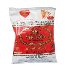 手標牌手標紅茶系列：手標紅茶、手標綠奶茶、手標金色紅茶、手標玫瑰花茶、手標咖啡、手標茶包，在家輕鬆享受道地泰式風味, 1個, 紅茶400g