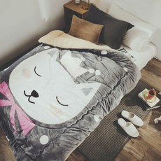 絲薇諾 美喵喵 法蘭羊羔絨暖暖被