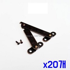 거울받침 x20개 레트로디자인 각도조절 거울지지대-소 방향조절 92895EA 1(PC), A-small(61x11mm)
