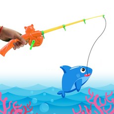 키티 장난감낚시대 42cm 자석낚시놀이 자석낚시대, 1개
