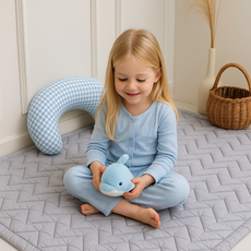 유아 순면 그레이 논슬립 범퍼 패드 100x140, 1.면/논슬립(그레이)