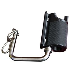 전완근 운동기구 손아귀 힘 그립 트레이닝 그립머신 대용, 1개, 블랙 손가락 손잡이