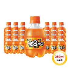 팔도 뿌요소다 오렌지, 팔도 뿌요소다 오렌지 245ml 24개, 245ml, 24개