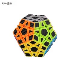 마역문화 탄소섬유 큐브 23 3차 4차 정계 에일리언 sq1 피라미드 오마 매끄러운 초보자, 색깔1, 1개