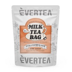 에버티 루이보스카라멜향 밀크티백, 1개, 12개입, 5g