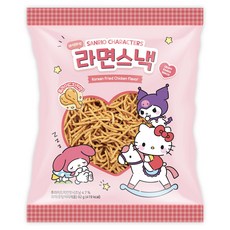 과자 산리오 라면스낵 후라이드치킨, 1개, 92g