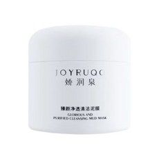 JOYRUQO 嬌潤泉 臻顏淨透清潔泥膜, 1個, 100g