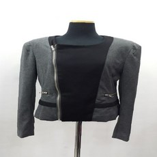 지퍼 캐주얼 볼레로 가을 데일리 여성 사무실 봄 긴팔 아우터 외출 자켓