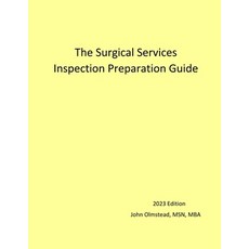 (영문도서) The Surgical Services Inspection Preparation Guide Paperback, R. R. Bowker, English, 9780989810593