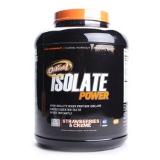 OhYeah! 分離強力乳清蛋白, 草莓和奶油, 1814克