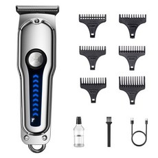 디에스가추몰 전동 이발기 6종 위치추적 빗 R라인 예각 디자인 스틸 T형 비트 피부 노 스크래치, 9013