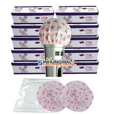 신바람 마이크위생커버 [박스형] 100P X 10박스 1000P, 신바람 1000P, 혼합색상, 1개