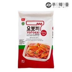 요뽀끼 할랄 오리지널 떡볶이 2인분 240g, 1개