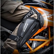 Scoyco 오토바이 TPU 무릎 팔꿈치 보호대, 2종세트-무릎보호대(블랙)