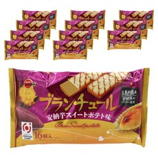 BOURBON 北日本 BlanTur 南瓜地瓜 甜地瓜口味 16入, 12個, 124.8g