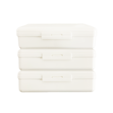 레이지맨 초대용량 필통 케이스, 화이트