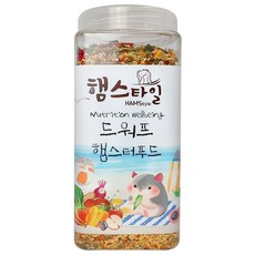햄스타일 뉴트리션 웰빙 드워프 햄스터푸드 사료, 650g, 1개