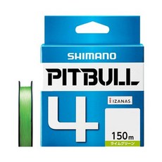 시마노(SHIMANO) PE 라인 핏불 4개 뜨개질 150m 0.8호 라임 그린 17.8lb PL-M54R, 상품명참조
