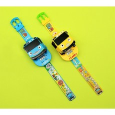 타요 멜로디 시계 랜덤, 1개, 혼합색상