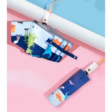 志昌洋傘 台灣現貨 兒童自動摺疊晴雨傘 恐龍圖案