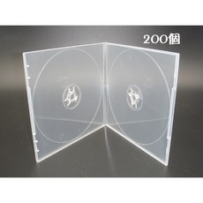 臺灣製造 雙片裝 5mm 霧透 PP 光碟盒 CD/DVD盒 (200個/箱), 1個
