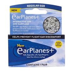 美國 Cirrus EarPlanes 飛行耳塞 EP2, 1個, 成人1對-單次使用型