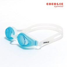韓國 COCOLIC 兒童泳鏡-JELLY 系列 (3-13歲適用) 抗UV99% 兒童泳具, SKY, 1個