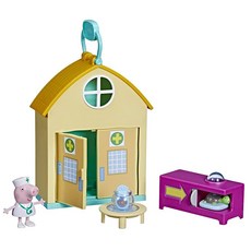 Peppa Pig 페파피그 Adventures Visits The Vet 놀이 세트 피규어 1개 및 액세서리 3개 이상 멀티컬러 F3757, Peppa Pig 페파피그 Adventures Visi