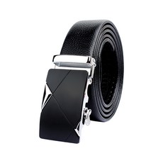 自動扣頭真皮帶 商務休閒兩用 舒適耐用