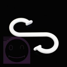 온몰 다용도 S형 고리 6p 후크걸이 캠핑S고리