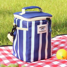 솜솜라이크 보냉백 이유식 피크닉 쿨러백 보온 보냉가방, 7L, 네이비