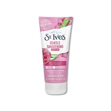 美國St.Ives聖艾芙-經典植萃潤澤深層去角質潔淨磨砂膏170g/條-粉底玫瑰, 170g, 1件, 粉底玫瑰