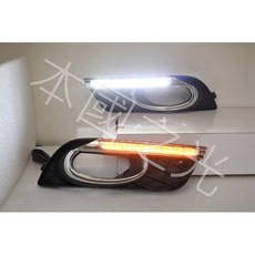 RUN SUN 車燈車材 本田 13-16 九代 喜美 K14 LED雙色一字形日行燈, 1個