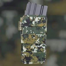85D 步槍快拔彈匣套（標準款） 美製 K 板快取彈匣袋 鎧德戶外 K.T.Tactical, 海陸數位迷彩, 1個