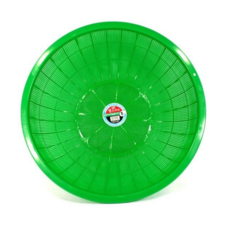 유진 플라스틱 원형 쌀소쿠리 1호 2호 3호 4호 5호 6호 떡집 방앗간 업소용, 녹색