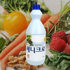 초아디자인 과일 야채 소독제 1L 야채소독