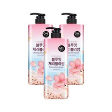 온더바디 플라워 체리블라썸 바디워시 900G x 3개