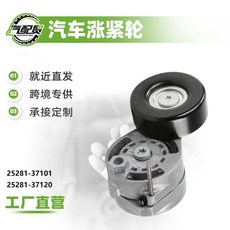 25281-37101 25281-37120汽車皮帶漲緊輪適用于索納塔/圣達菲, 1個