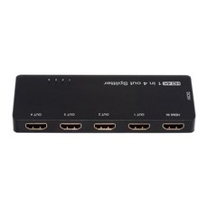 NFHK HUB HDMI 스플리터 4K 60hz 울트라 HD 컨버터 호환 2.0 스위치 1-IN-4-OUT 18Gbps UHD 허브 지원 HDCP SST 확장 150606, HDMI 허브 1-4 (4K)