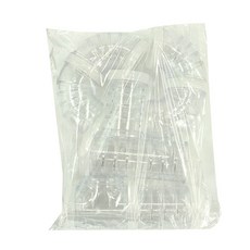 햄스터 튜브 8개입 DIY 연결 플라스틱 터널 외부 튜브 세트, 하얀색