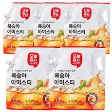 오늘좋은 복숭아 아이스티 1.5L, 5개